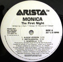Monica - The First Night (Vinyle Usagé)