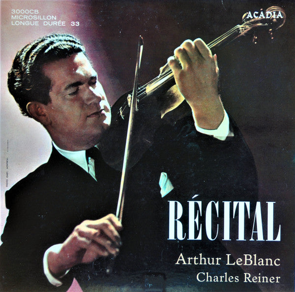 Various / LeBlanc / Reiner - Recital (Vinyle Usagé)