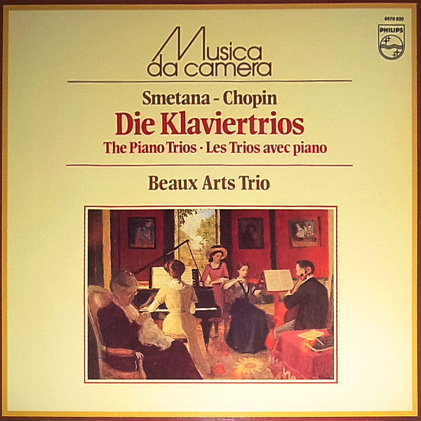 Smetana / Chopin / Beaux Arts Trio - The Piano Trios (Vinyle Usagé)