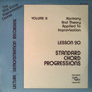 Dick Grove - Volume III Lesson 20 Standard Chord Progressions (Vinyle Usagé)