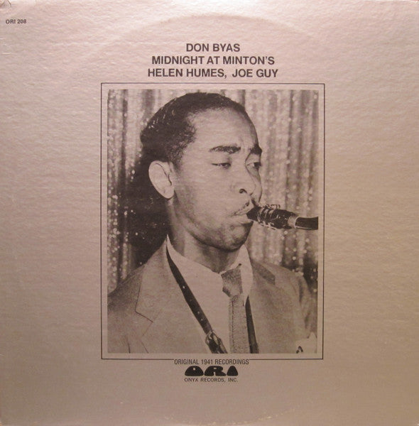 Don Byas - Midnight At Mintons (Vinyle Usagé)