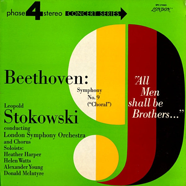 Beethoven / Stokowski - Symphony No 9 (Vinyle Usagé)