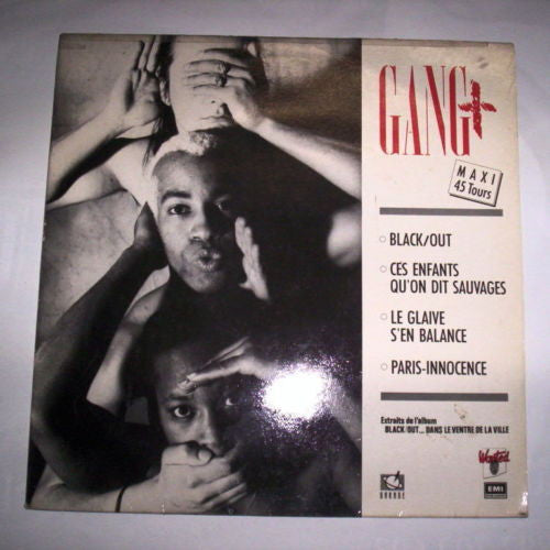 Gang + - Black / Out (Vinyle Usagé)