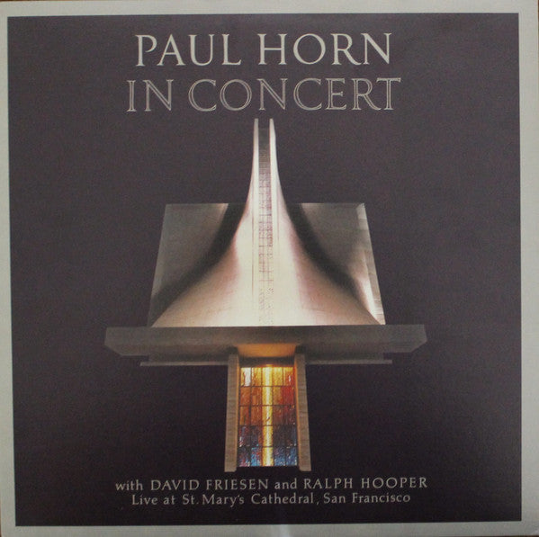 Paul Horn - In Concert (Vinyle Usagé)