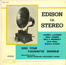 Harry Lauder Ada Jones Billy Murray Various - Edison In Stereo (Vinyle Usagé)