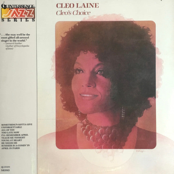 Cleo Laine - Cleos Choice (Vinyle Usagé)