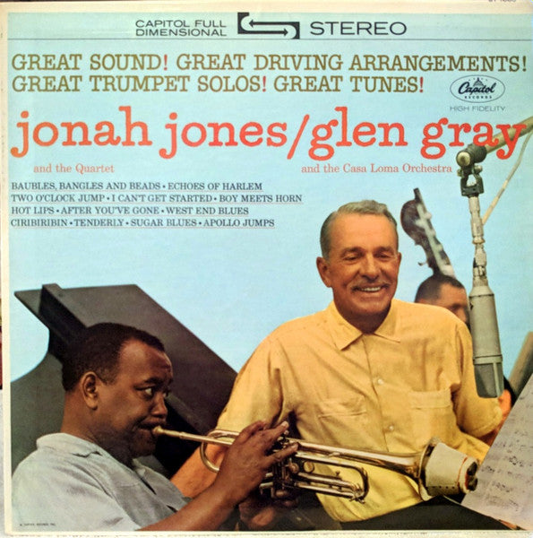 Jonah Jones / Glen Gray - Jonah Jones And The Quartet / Glen Gray And The Casa Loma Orchestra (Vinyle Usagé)