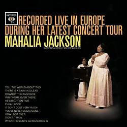 Mahalia Jackson - Recorded Live In Europe During Her Latest Concert Tour (Vinyle Usagé)