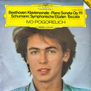 Beethoven / Schumann / Pogorelich - Piano Sonata Op 111 / Symphonic Etudes / Toccata (Vinyle Usagé)