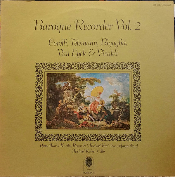 Various / Kneihs / Radulescu / Kaiser - Baroque Recorder Vol 2 (Vinyle Usagé)