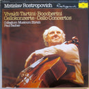 Vivaldi / Tartini / Boccherini / Sacher / Rostropovich - Cello Concertos (Vinyle Usagé)