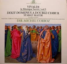 Vivaldi / Corboz / Ihara - La Musique Sacree Vol 5: Dixit Dominus a Double Choeur / Stabat Mater (Vinyle Usagé)