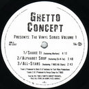 Ghetto Concept - The Vinyl Series Volume 1 (Vinyle Usagé)
