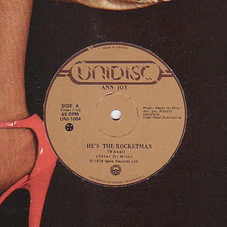 Ann Joy / Igloo Rhythm Band - Hes the Rocketman (Vinyle Usagé)