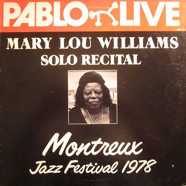 Mary Lou Williams - Solo Recital: Montreux Jazz Festival 1978 (Vinyle Usagé)