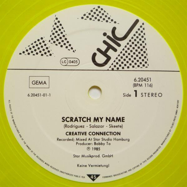 Creative Connection - Scratch My Name (Vinyle Usagé)