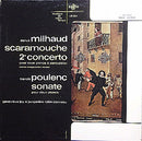 Milhaud / Poulenc / Joy / Robin Bonneau - Scaramouche / Concerto No 2 / Sonate (Vinyle Usagé)