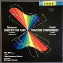 Schumann / Franck / Goossens / Katin - Concerto For Piano / Variations Symphoniques (Vinyle Usagé)