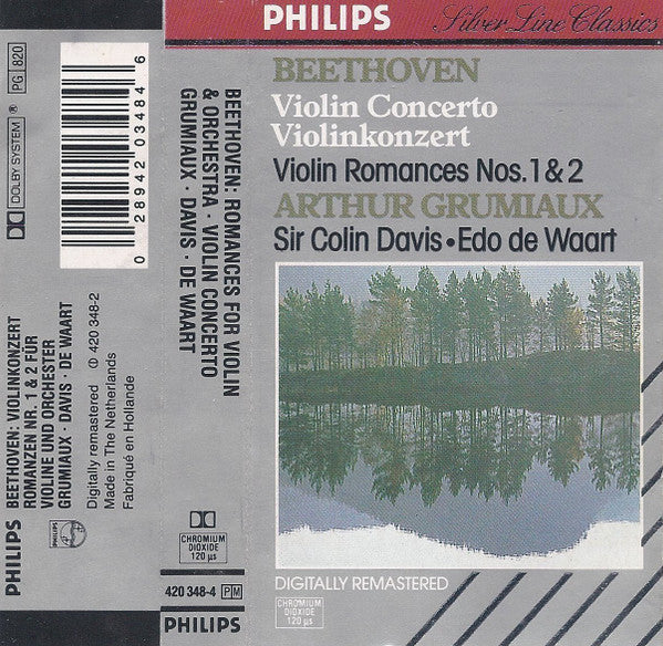 Beethoven / Davis / Grumiaux - Violin Concerto in D Op 61 (Vinyle Usagé)