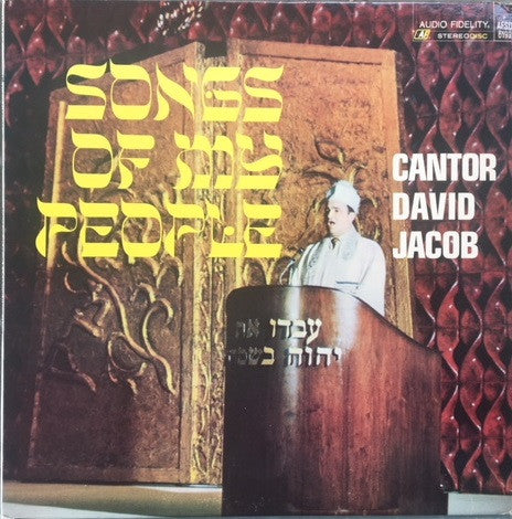 Cantor David Jacob - Songs Of My People (Vinyle Usagé)