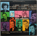 Robert Allen / Jack Benny Carol Burnett Wally Cox  Bing Crosby Sammy Davis Jr Judy Garland Danny Kaye  George Maharis Terry-Thomas And Special Guest Adlai Stevenson - Three Billion Millionaires (Vinyle Usagé)