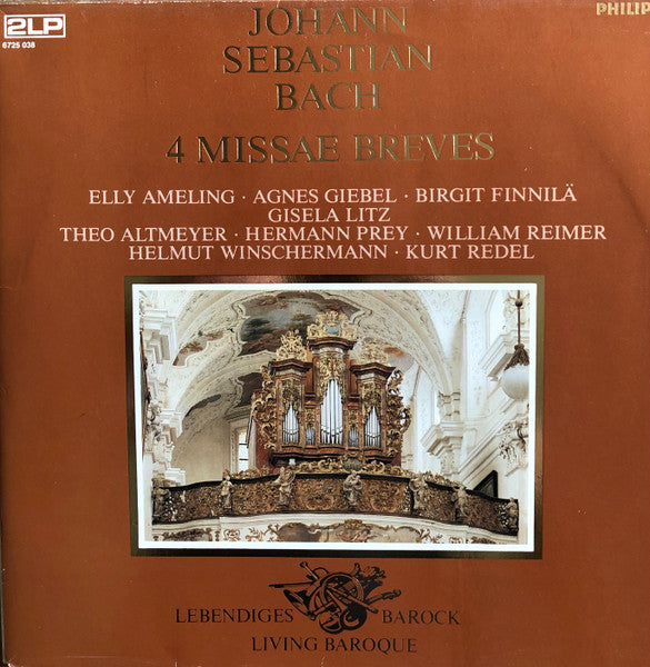 Bach / Redel / Winschermann / Ameling - 4 Missae Breves (Vinyle Usagé)