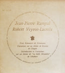 Schumann / Chopin / Schubert / Rampal / Veyron-Lacroix - Trois Romances De Schumann Variations Sur Un Thème De Chopin  Introduction Et Variations Sur Un Thème De Schubert (Vinyle Usagé)