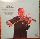 Rózsa / Benjamin / Solomon / Heifetz - Concerto For Violin And Orchestra / Romantic Fantasy (Vinyle Usagé)