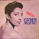 Carmen McRae - This Is Carmen McRae (Vinyle Usagé)