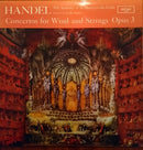 Handel / Marriner - Concertos For Wind And Strings Op 3 (Vinyle Usagé)