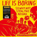 Various - Life Is Boring So Why Not Steal This Record (Vinyle Neuf)