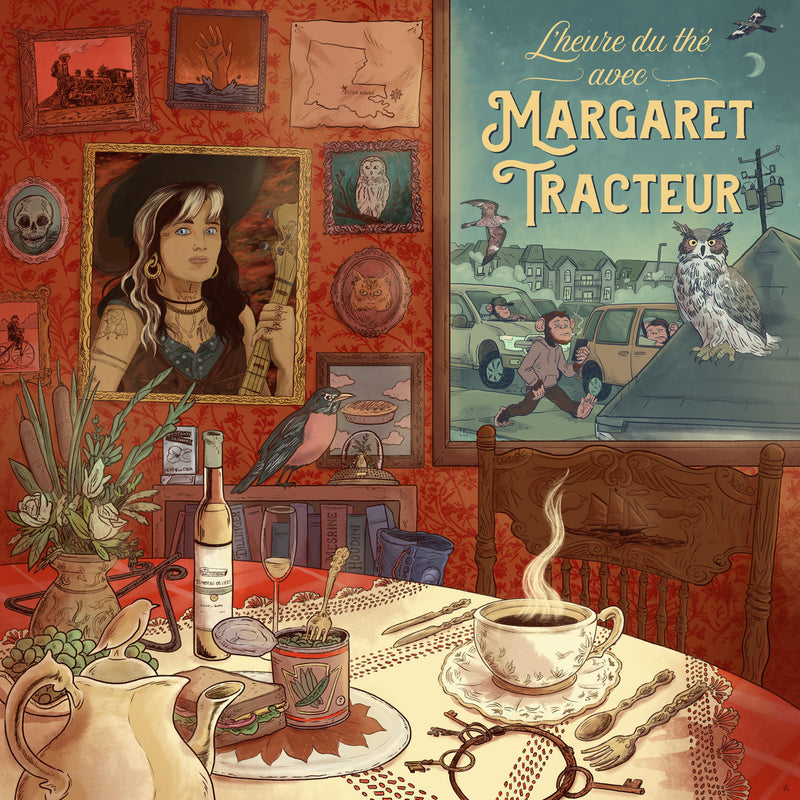 Margaret Tracteur - L Heure Du The Avec (Vinyle Neuf)