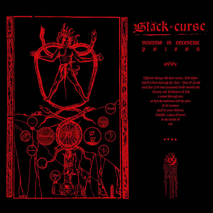 Black Curse - Burning In Celestial Poison (Vinyle Neuf)