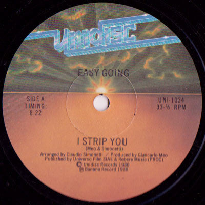 Easy Going - I Strip You (Vinyle Usagé)