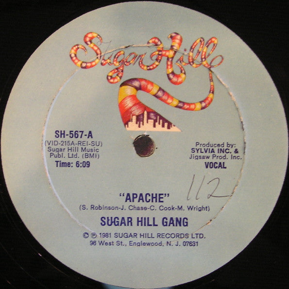 Sugarhill Gang - Apache (Vinyle Usagé)