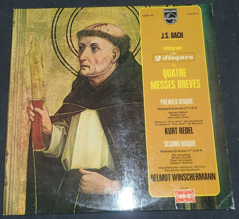 Bach / Redel - Quatre Messes Breves (Vinyle Usagé)