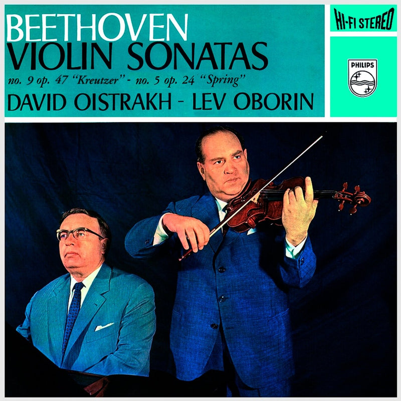 Beethoven / Oistrakh / Oborin - Violin Sonatas No 9 Op 47 And No 5 Op 24 (Vinyle Neuf)