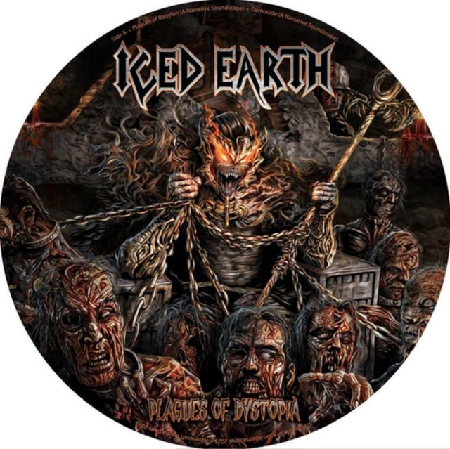 Iced Earth - Plagues Of Dystopia (Vinyle Neuf)