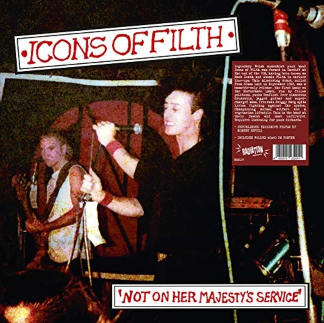 Icons Of Filth - Not On Her Majestys Service (Vinyle Neuf)