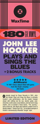 John Lee Hooker - Plays And Sings The Blues (Vinyle Neuf)