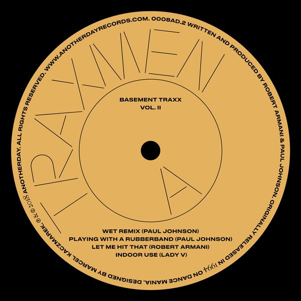 Traxmen - Basement Traxx Vol II (Vinyle Neuf)