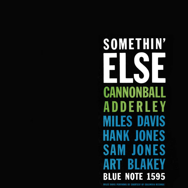 Cannonball Adderley - Somethin Else (Blue Note Classic) (Vinyle Neuf)