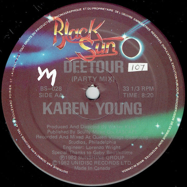 Karen Young - Deetour (Vinyle Usagé)