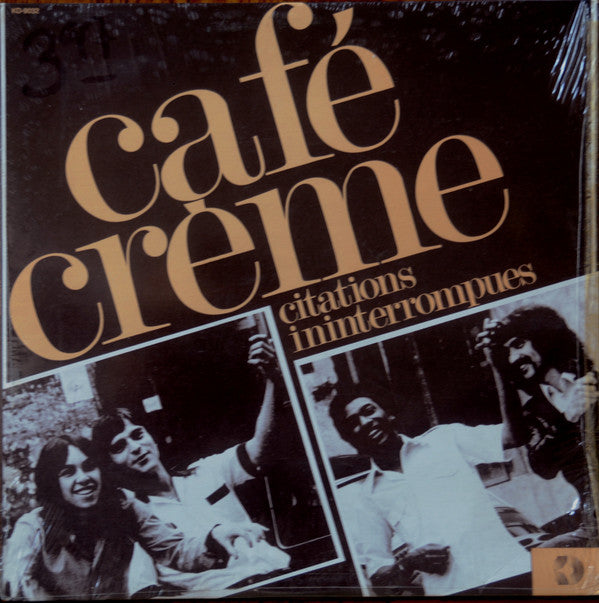 Cafe Creme - Citations Ininterrompues (Vinyle Usagé)