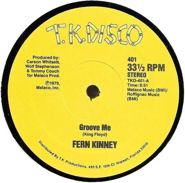 Fern Kinney - Groove Me (Vinyle Usagé)