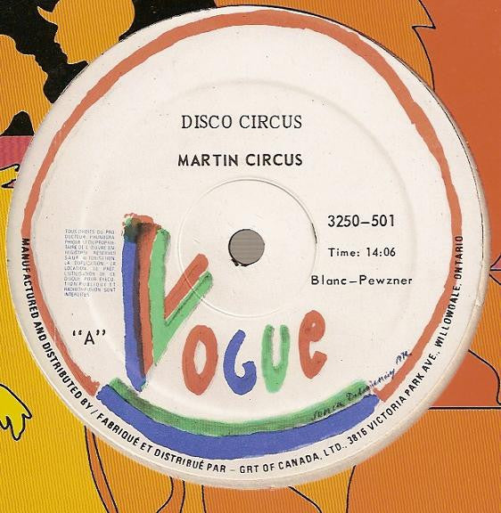 Martin Circus - Disco Circus (Vinyle Usagé)