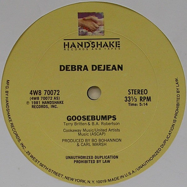 Debra Dejean - Goosebumps (Vinyle Usagé)