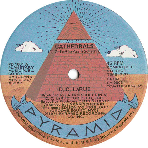 DC LaRue / Pat Lundy - Cathedrals / Day By Day/My Sweet Lord (Vinyle Usagé)