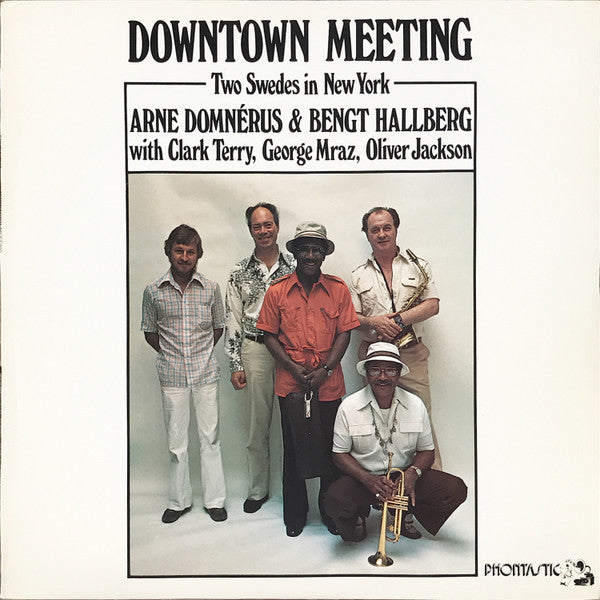 Arne Domnerus / Bengt Hallberg - Downtown Meeting (Vinyle Usagé)