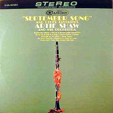 Artie Shaw - September Song and Other Favorites (Vinyle Usagé)